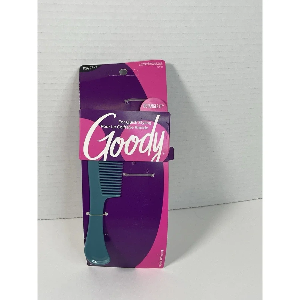 Goody Super Comb, Goody Detangling Comb, All Hair Types, Wet & Dry Hair